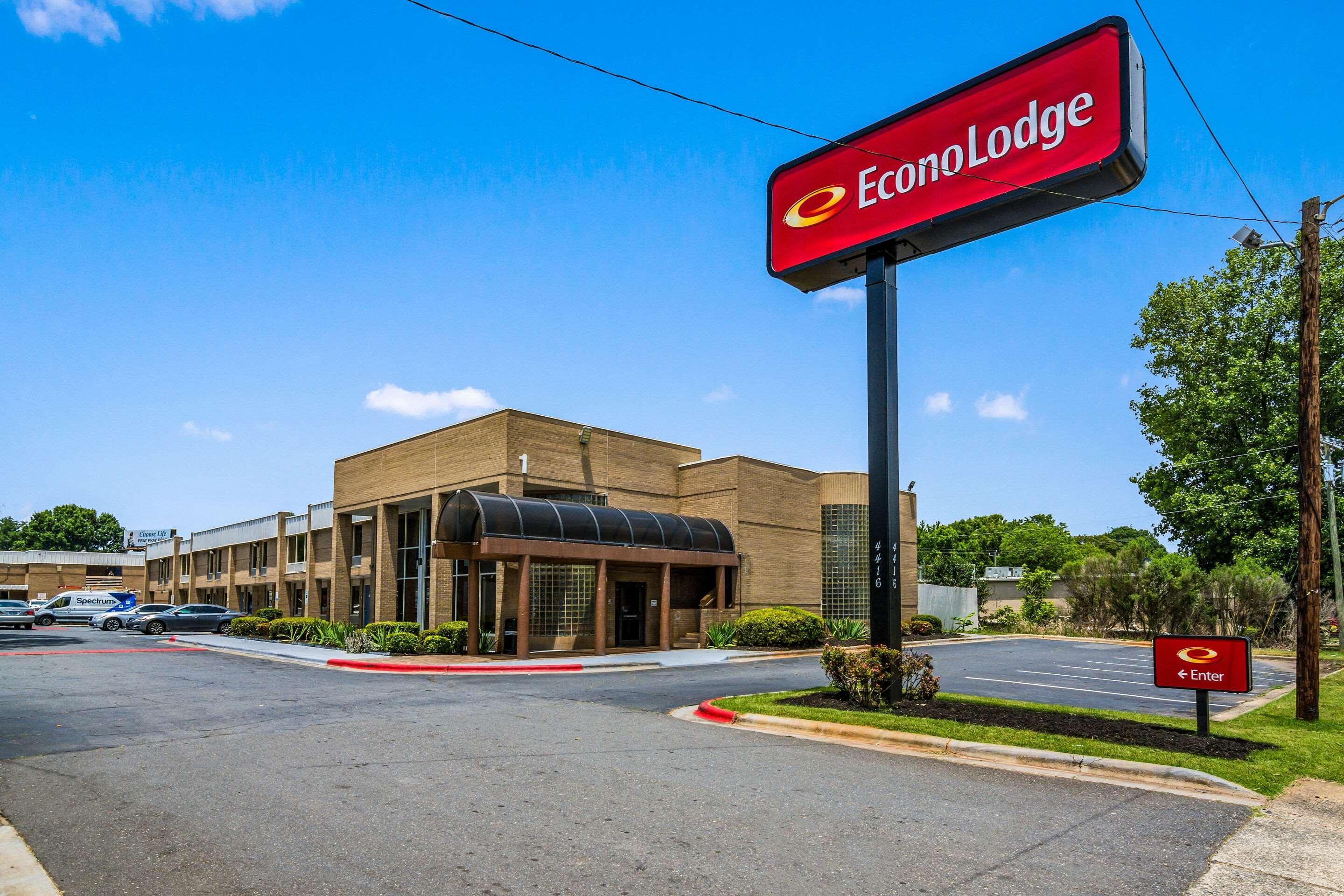 Econo Lodge Airport Near Billy Graham Parkway Charlotte Eksteriør bilde